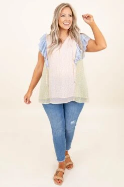 Choosing Myself Top, Peach -Chic Soul Store ChoosingMyselfTop Peach 2