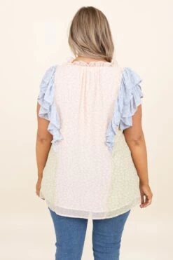 Choosing Myself Top, Peach -Chic Soul Store ChoosingMyselfTop Peach 9982