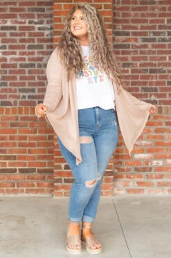 Classy Miss Cardigan, Sand 10 Classy Miss Cardigan, Sand -Chic Soul Store ClassyMissCardigan Sand 6416