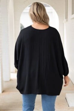 Classy Moves Top, Black -Chic Soul Store ClassyMovesTop Black 1027