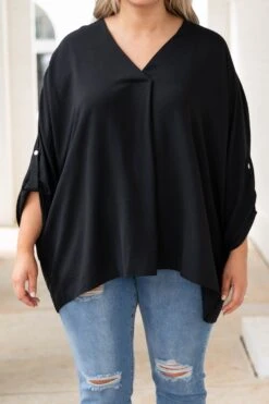 Classy Moves Top, Black -Chic Soul Store ClassyMovesTop Black 1028