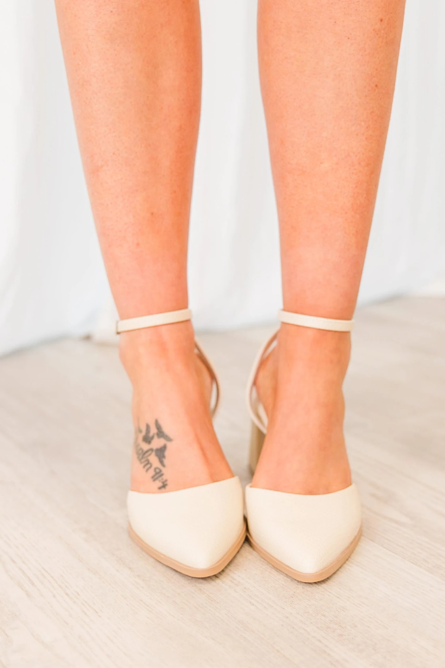 Classy Sensation Heels, White 7 Classy Sensation Heels, White - Image 5