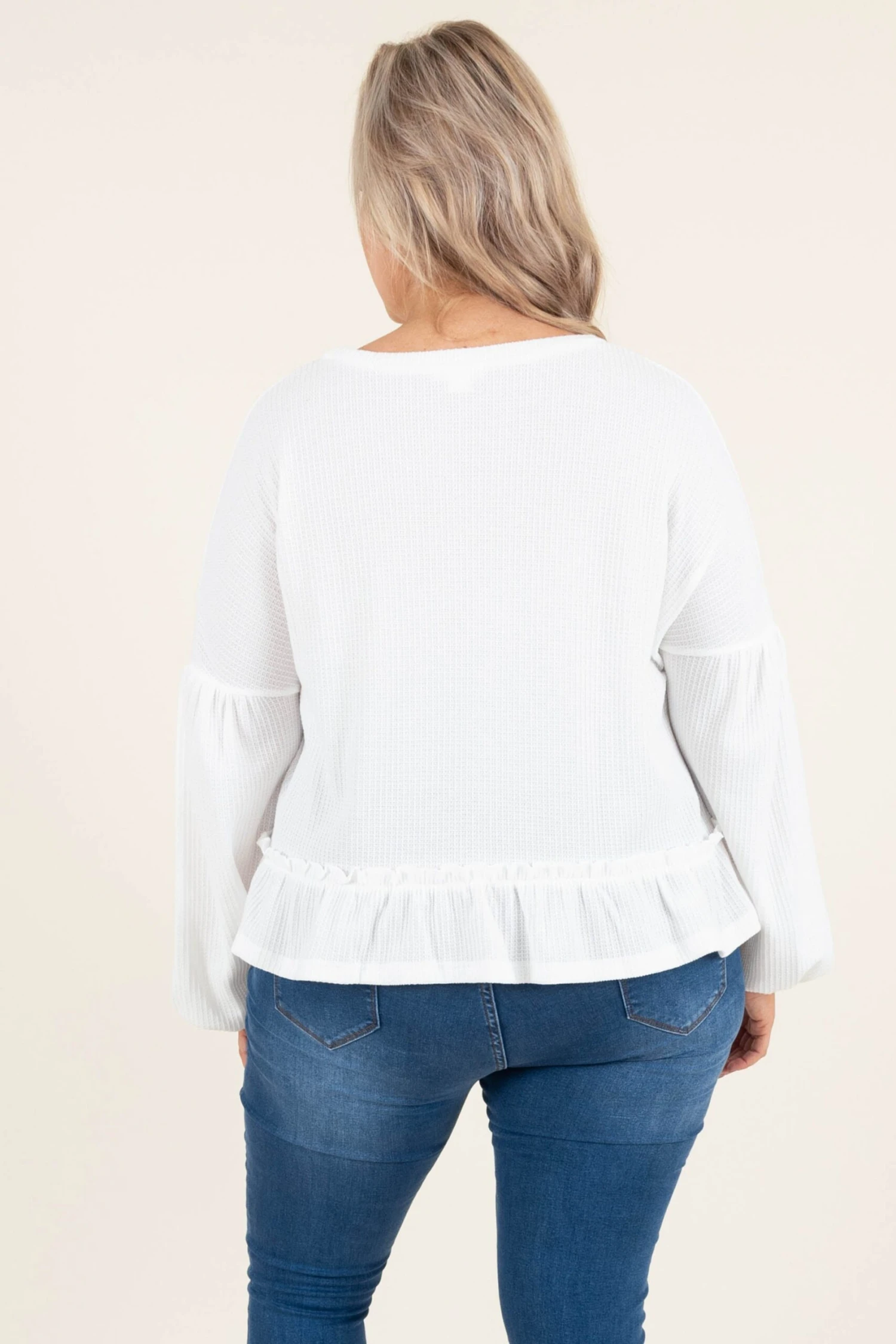 Clever Ways Top, Ivory 7 Clever Ways Top, Ivory - Image 5