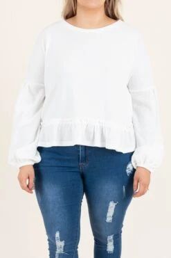 Clever Ways Top, Ivory 11 Clever Ways Top, Ivory -Chic Soul Store CleverWaysTop Ivory 9849