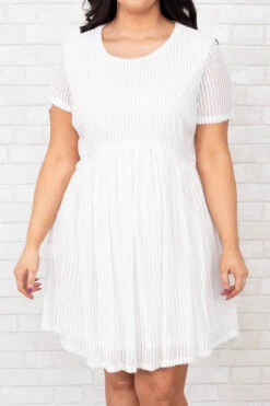 Closer With You Dress, White -Chic Soul Store CloserWithYouDress White 9862