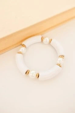 Cloud Hopping Bracelet, White -Chic Soul Store CloudHoppingBracelet White 1 2