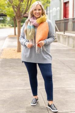 Coffee Kisses Scarf, Multi -Chic Soul Store CoffeeKissesScarf Multi 2