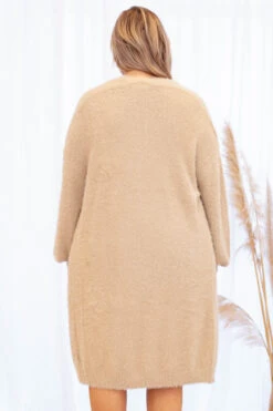 Cold Chaser Cardigan, Taupe -Chic Soul Store ColdChaserCardigan Taupe 3