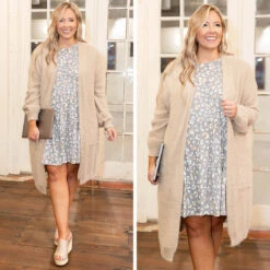 Cold Chaser Cardigan, Taupe -Chic Soul Store ColdChaserCardigan Taupe 6c56f2aa 4004 4adb af4e f3ade80ea167