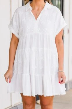 Come On With Me Dress, Off-White -Chic Soul Store ComeOnWithMeDress OffWhite 3