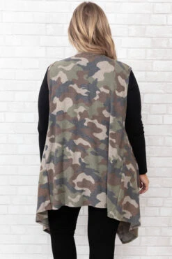 Come One, Come All Vest, Olive -Chic Soul Store ComeOne ComeAllVest Olive 9513