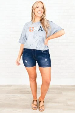 Comfort Colors: My Favorite Colors Tee, Ocean Colorblast -Chic Soul Store ComfortColors MyFavoriteColors OceanColorblast 5