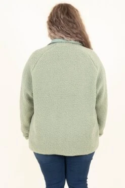 Comfy Day Ahead Pullover, Sage 12 Comfy Day Ahead Pullover, Sage -Chic Soul Store ComfyDayAheadPullover Sage 0740