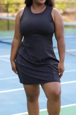 Confident In Myself Active Dress, Black 17 Confident In Myself Active Dress, Black -Chic Soul Store ConfidentInMyselfActiveDress Black 2