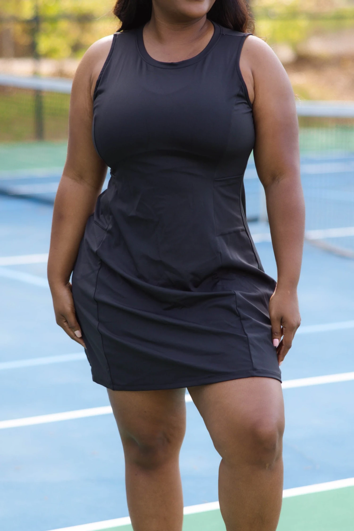 Confident In Myself Active Dress, Black 9 Confident In Myself Active Dress, Black - Image 7