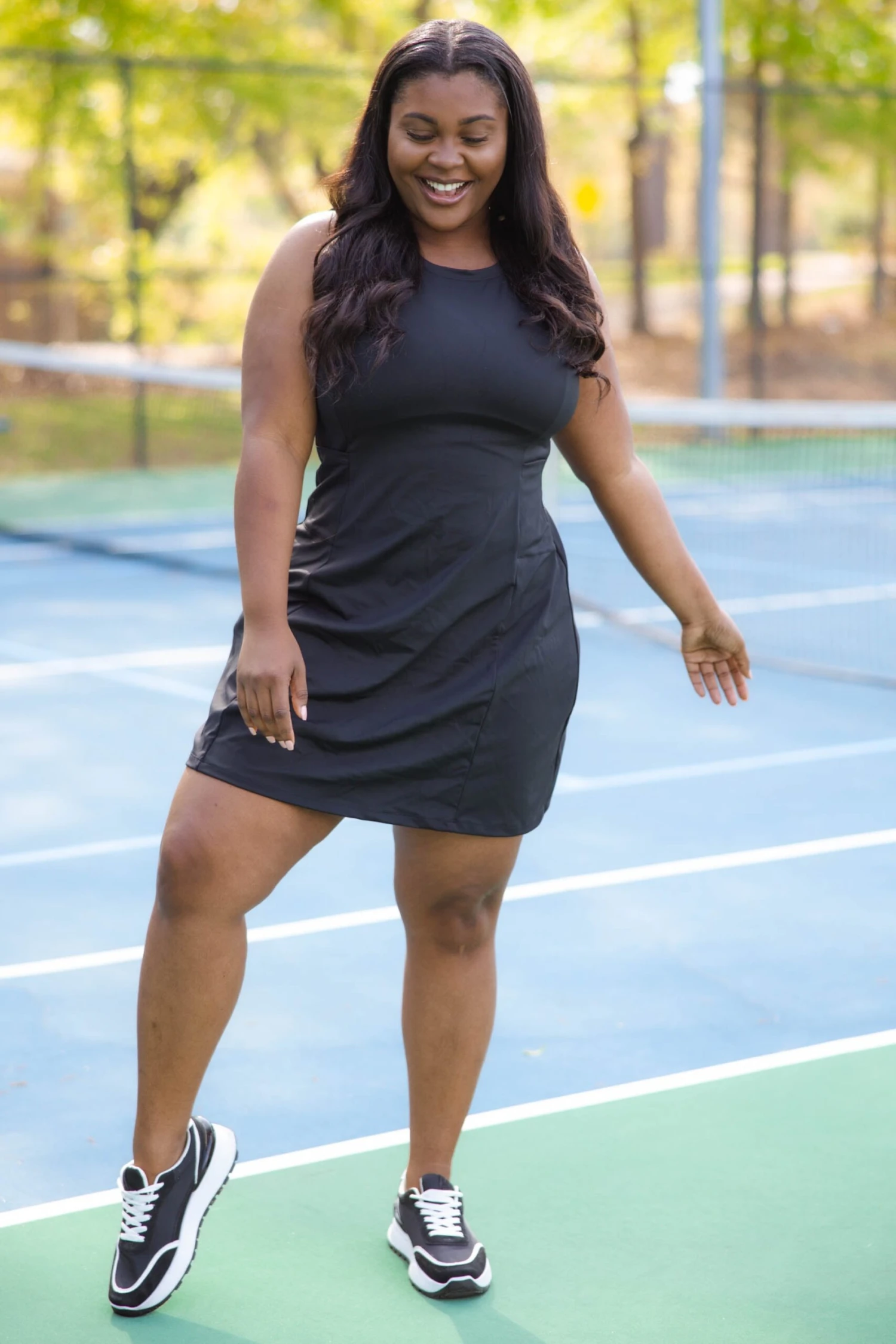 Confident In Myself Active Dress, Black 5 Confident In Myself Active Dress, Black - Image 3