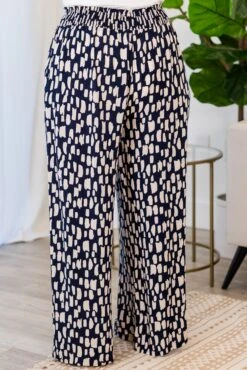 Confident Strides Pants, Navy -Chic Soul Store ConfidentStridesPants Navy