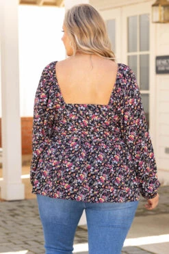 Conversations In The Dark Blouse, Black -Chic Soul Store ConversationsInTheDarkBlouse Black 3761