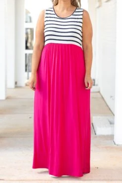 Cool By The Pool Maxi Dress, Fuchsia 11 Cool By The Pool Maxi Dress, Fuchsia -Chic Soul Store CoolByThePoolMaxiDress Fushcia 2226