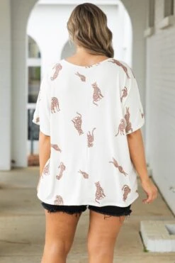 Cool Cats Top, Cream 12 Cool Cats Top, Cream -Chic Soul Store CoolCatsTop Cream