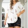 Cool Cats Top, Cream -Chic Soul Store CoolCatsTop Cream 3