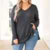 Cool Is Calling Tunic, Ash Gray 2 Cool Is Calling Tunic, Ash Gray -Chic Soul Store CoolIsCallingTunic AshGray 1063