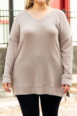 Cool Is Calling Tunic, Ash Mocha 11 Cool Is Calling Tunic, Ash Mocha -Chic Soul Store CoolIsCallingTunic AshMocha