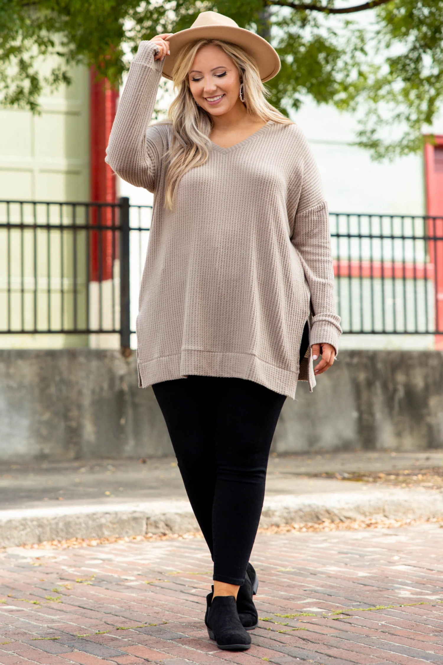 Cool Is Calling Tunic, Ash Mocha 4 Cool Is Calling Tunic, Ash Mocha - Image 2