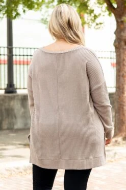 Cool Is Calling Tunic, Ash Mocha 12 Cool Is Calling Tunic, Ash Mocha -Chic Soul Store CoolIsCallingTunic AshMocha 6176