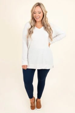 Cool Is Calling Tunic, Bone -Chic Soul Store CoolIsCallingTunic Bone 2