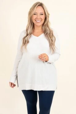 Cool Is Calling Tunic, Bone