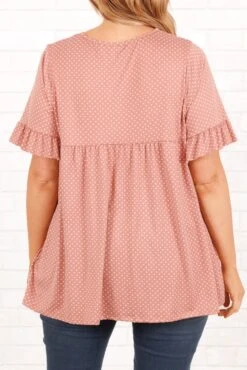 Counting The Stars Top, Mauve -Chic Soul Store CountingTheStarsTop Mauve 1