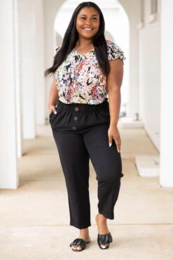 Creating Chaos Top, Black 10 Creating Chaos Top, Black -Chic Soul Store CreatingChaosTop Black 5