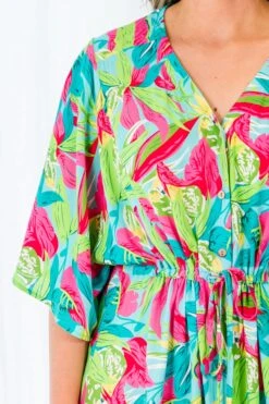 Creative Dreamer Dress, Green 12 Creative Dreamer Dress, Green -Chic Soul Store CreativeDreamerDress Green 3