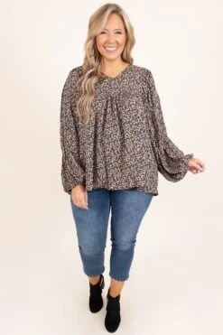 Creature Of Habit Top, Black -Chic Soul Store CreatureOfHabitTop Black 0047