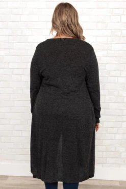 Crushing On Cuddles Cardigan, Charcoal 12 Crushing On Cuddles Cardigan, Charcoal -Chic Soul Store CrushingOnCuddlesCardigan Charcoal 0091