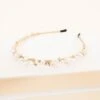 Crystals For The Bride Headband, White -Chic Soul Store CrystalsfortheBrideHeadband White
