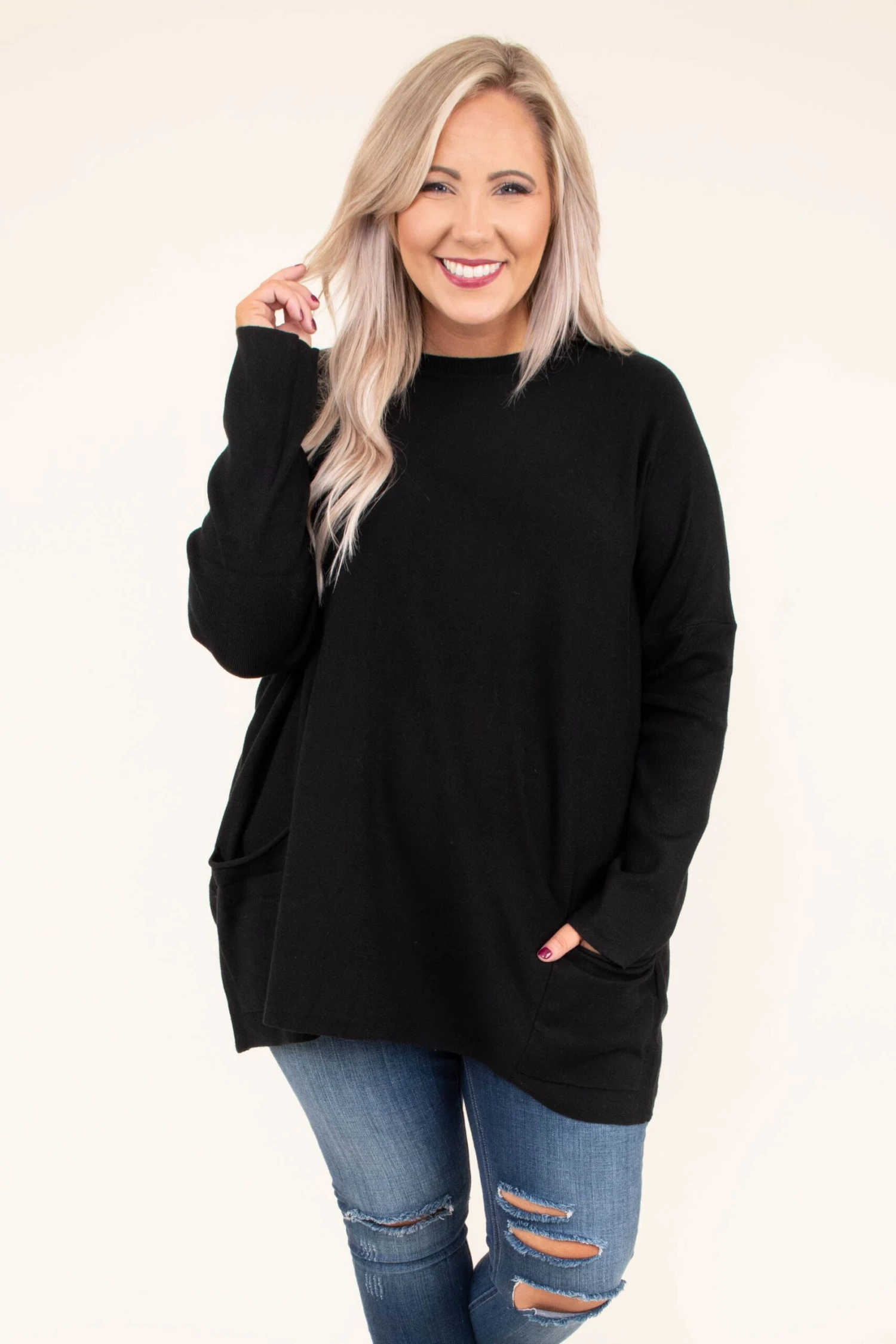 Snow Whispers Tunic, Black 3 Snow Whispers Tunic, Black