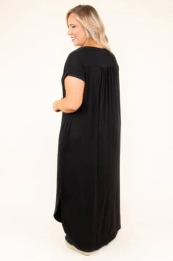 Crossroad Ahead Dress, Black -Chic Soul Store DSC4948