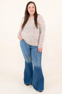 Let's Get Pumped Up Sweater, Cream -Chic Soul Store DSC 0451 Edit ab6e34e1 1e11 44b8 92f5 15b556c063cf