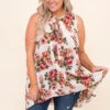 Float On The Summer Wind Tunic, Ivory -Chic Soul Store DSC 0628