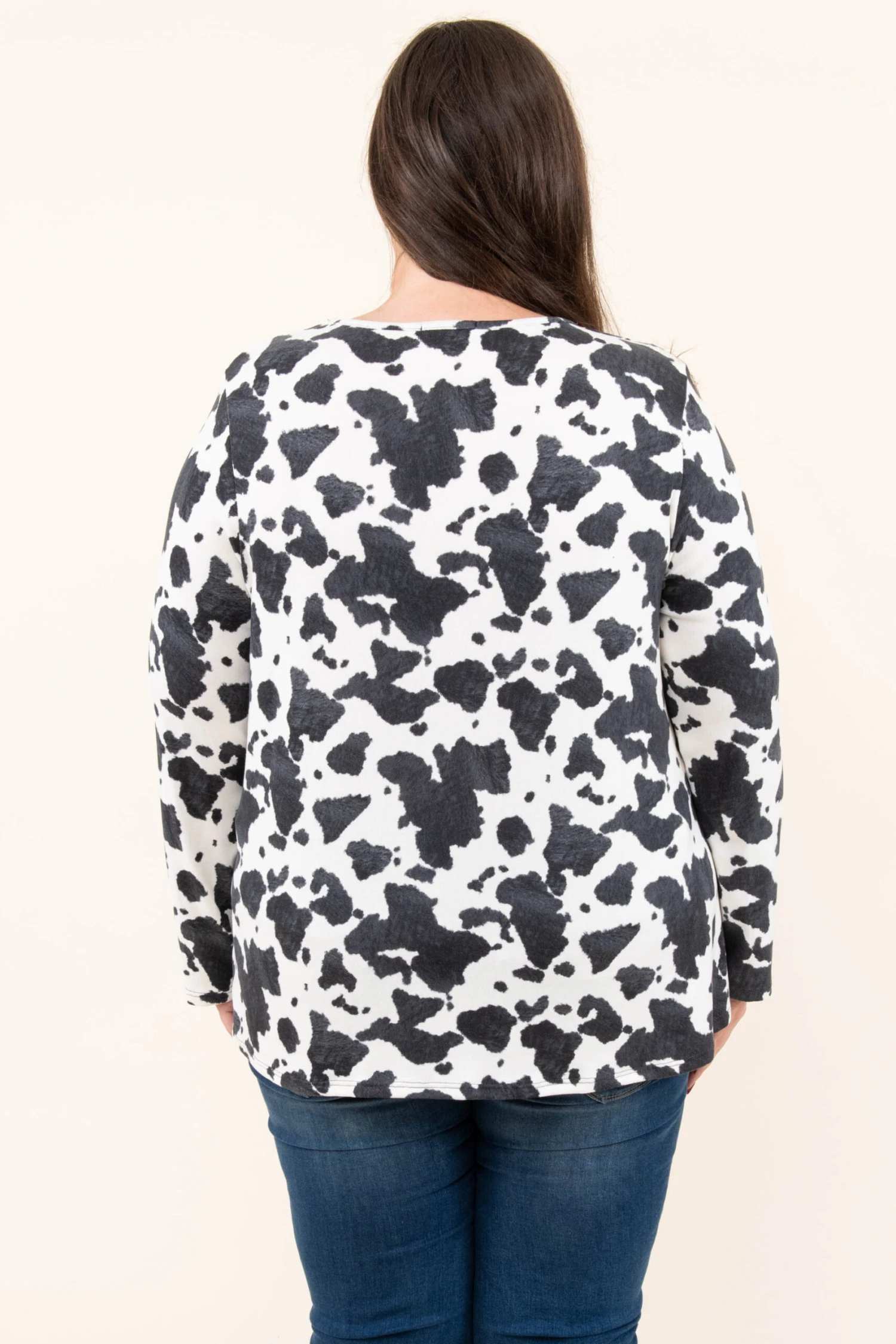 Ranch Wife Top, Charcoal 7 Ranch Wife Top, Charcoal - Image 5