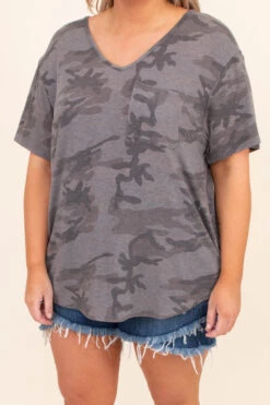 Make Me Stay Top, Charcoal -Chic Soul Store DSC 0677 2a8c1132 4fb8 4d1c 890b 4d40d4e7f399