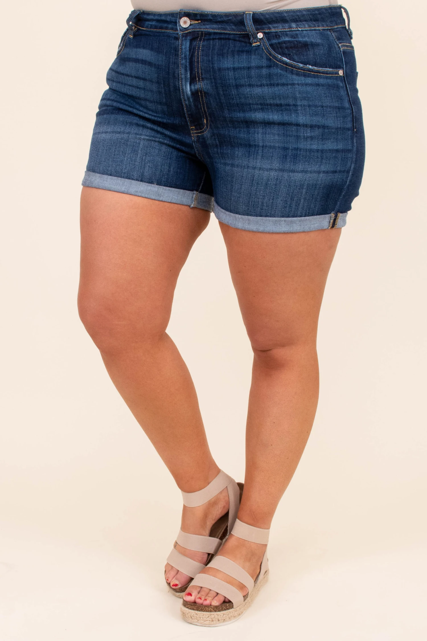 Shoot The Breeze Shorts, Dark Wash 3 Shoot The Breeze Shorts, Dark Wash