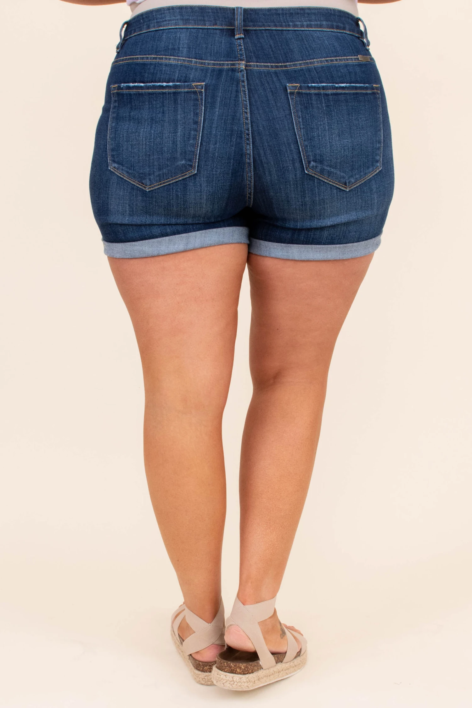 Shoot The Breeze Shorts, Dark Wash 7 Shoot The Breeze Shorts, Dark Wash - Image 5