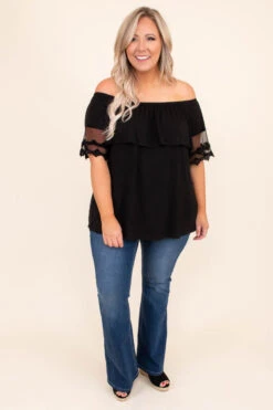 Deluxe Edition Top, Black 10 Deluxe Edition Top, Black -Chic Soul Store DSC 0779 08d219bd 99d7 49a4 8f26 41e626b704f4