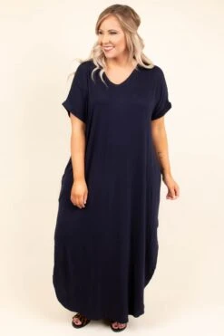 Flow With It Maxi, Navy 8 Flow With It Maxi, Navy -Chic Soul Store DSC 1100