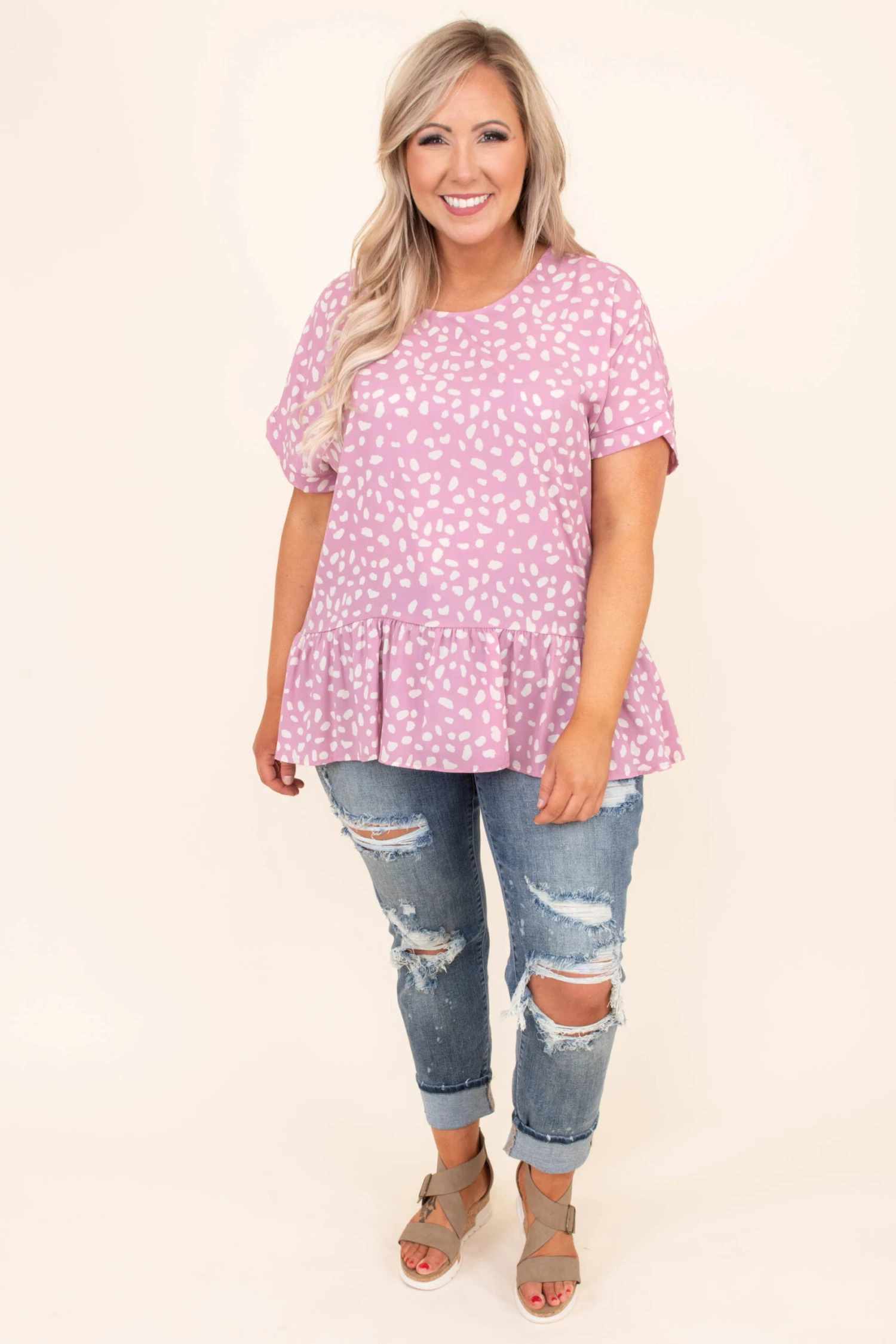 Yes To Distress Jeans, Dark Wash 4 Yes To Distress Jeans, Dark Wash - Image 2