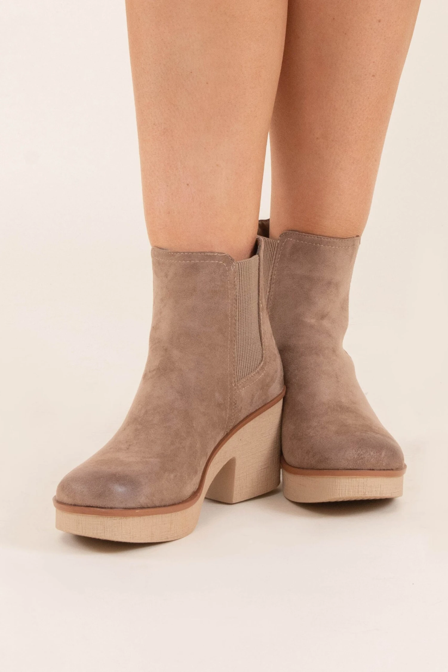 Made For Stomping Boots, Taupe 4 Made For Stomping Boots, Taupe - Image 2