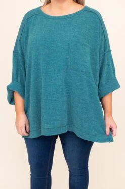 Made To Perfection Top, Teal -Chic Soul Store DSC 1517 bef4ba59 1fe6 4cd7 b20e 037e92827638